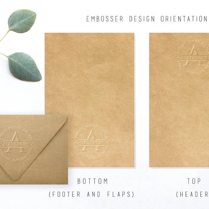 Ladd Stamps - Vendita all'ingrosso Timbro in gomma/decorativo - Indirizzo Embosser - Acorn Wreath3