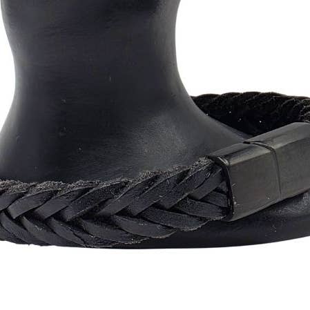 Montana Braided Leather Bracelet - Style 397 for wholesale by Sun Enterprises B.V.