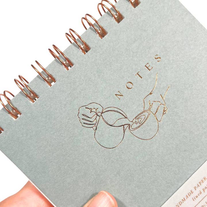 Paper Baristas - Wholesale Notebook - Journal Notebook Notepad | Grey Recycled Handmade Paper6