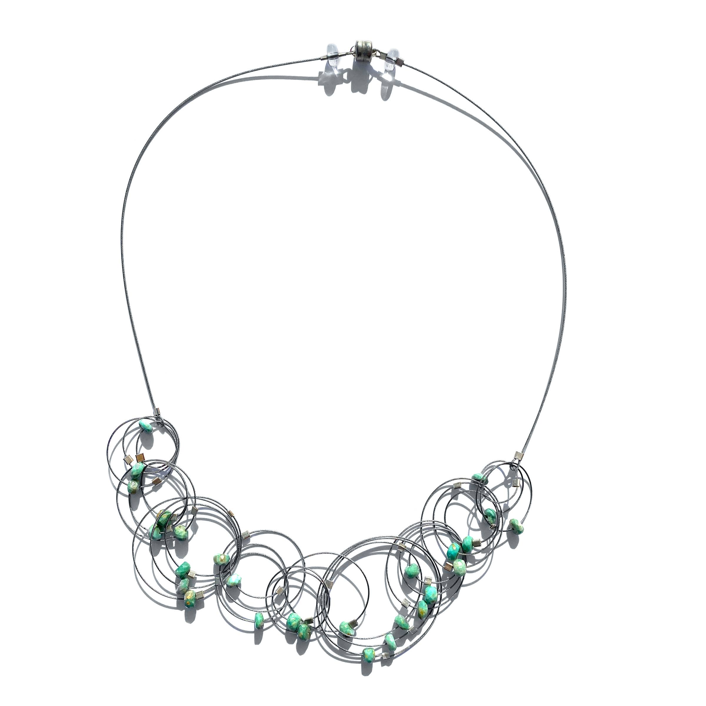 Meghan Patrice Riley – Colar de elos e correntes por atacado – Colar Vertigo49