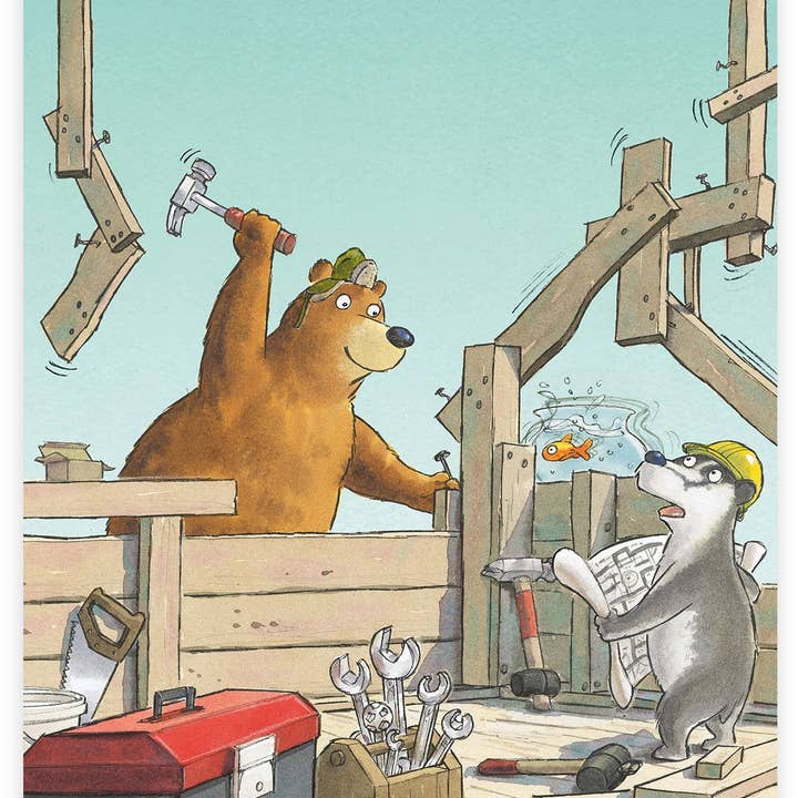 Dr. Brumm baut ein Haus – Hämmern für den Großhandel von BUCHPOSTER