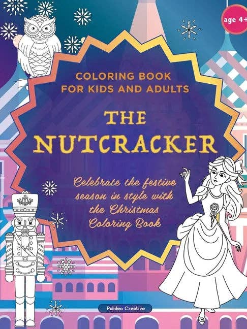 The Nutcracker - Coloring Book for Kids and Adults - Paperback for wholesale by Books by splitShops