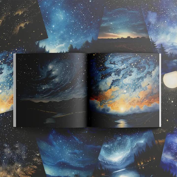 Scrapbook Resource Co - Wholesale Scrapbooking Kit - Starlit Skies