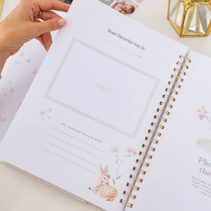 Love & Story Design - Wholesale Memory book – Child & baby - Baby Memory Book Magical Fairies8