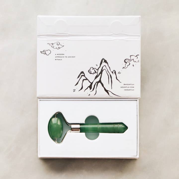 Mount Lai - Wholesale Face/Beauty Roller - The De-Puffing Mini Jade Facial Roller