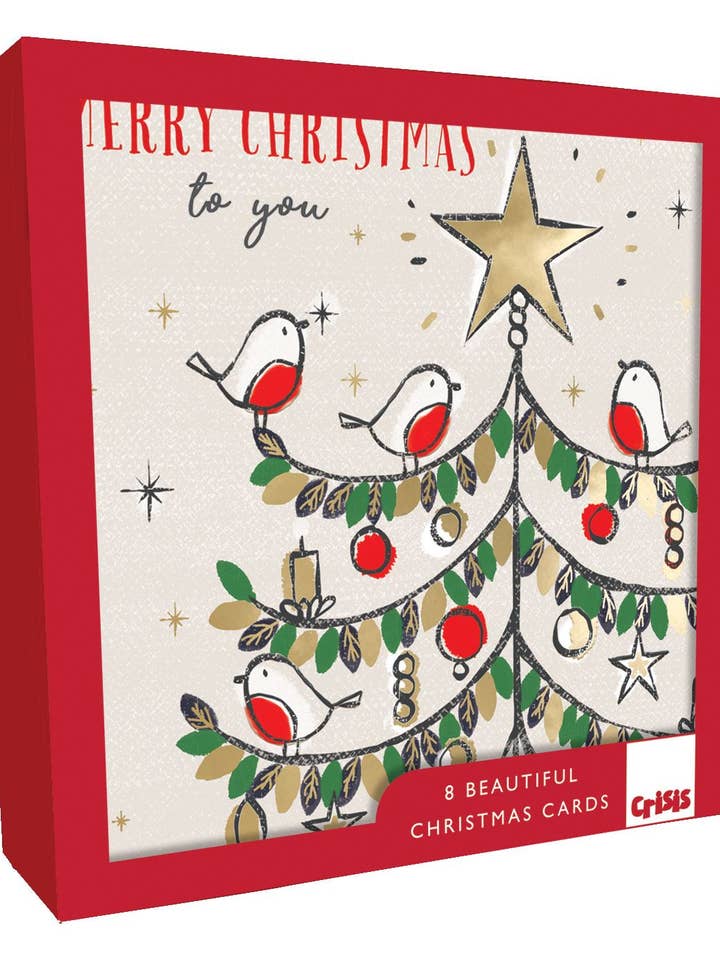 ÁrvoreDeNatal-CartãoDeNatal-CaixasSólidasDeCrise-SegundaNatureza por atacado de Second Nature Ltd