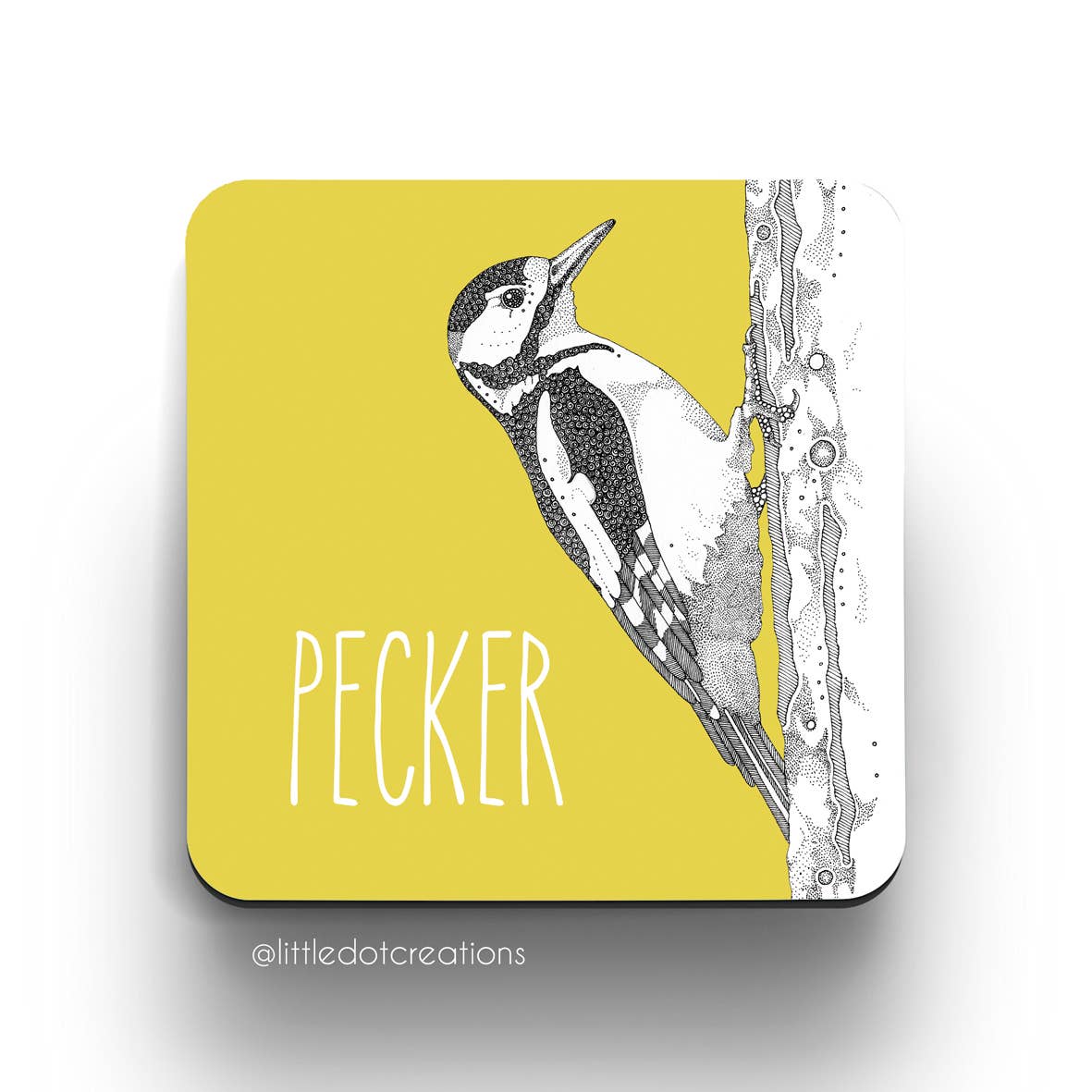Little Dot Creations - Wholesale Coasters - Coaster - Pecker