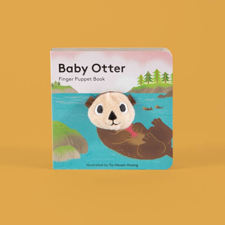 Chronicle Books - Wholesale Baby & Toddler Book (0-2) - Baby Otter: Finger Puppet Book4