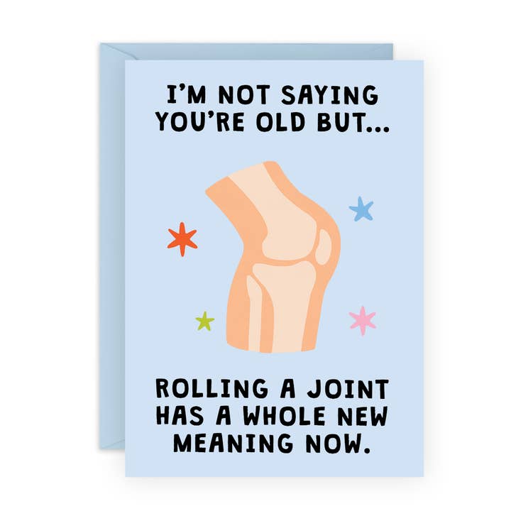 RULLER EN JOINT Sjov Fødselsdagskort til Ham, Hende for engroshandel hos Central 23 Cards