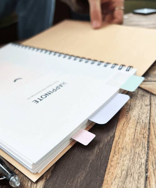 Happinote - Wholesale Sticker - Self-adhesive tabs (126 tabs)1