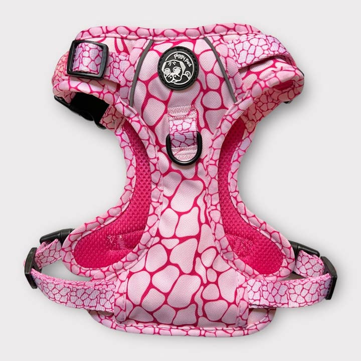 Harnais Rosy Marble avec poignée pour la vente par Piggy Pet