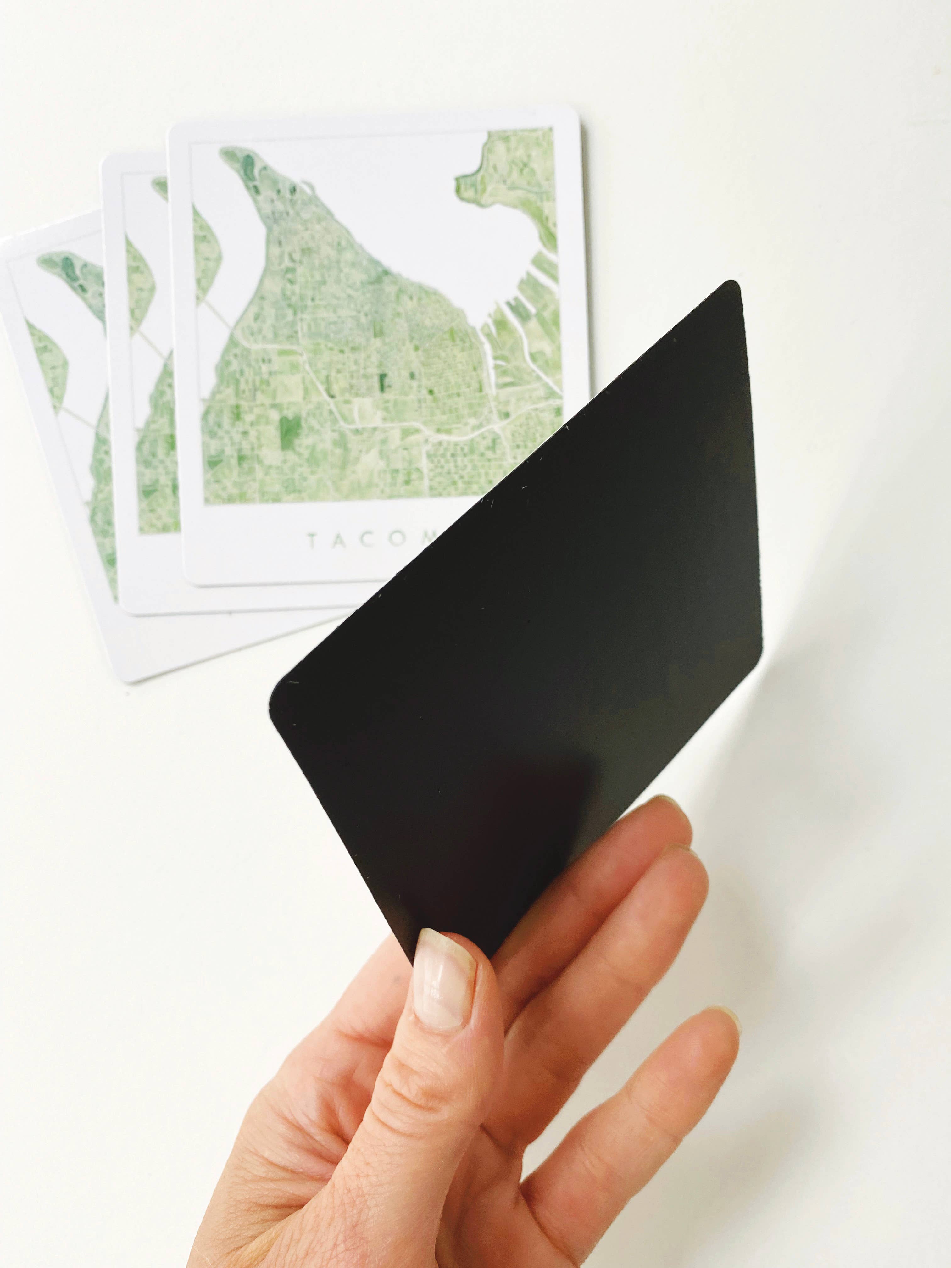 Turn-of-the-Centuries - Wholesale Magnet - Tacoma Washington Watercolor Map - Flex Magnet3