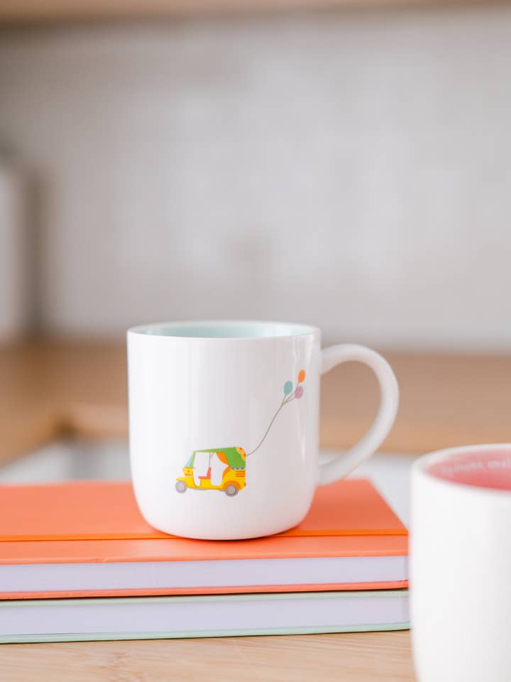 Rickshaw Mug for wholesale by Pyarful