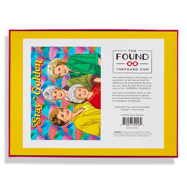 THE FOUND - Wholesale Puzzle - Adult - Stay Golden Girls Puzzle1