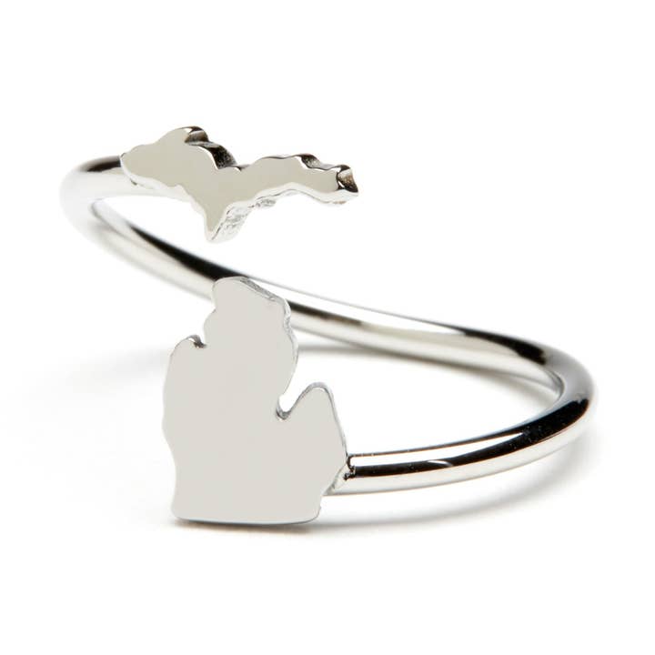 Michigan Ring - Stainless Steel for wholesale by Stone Armory