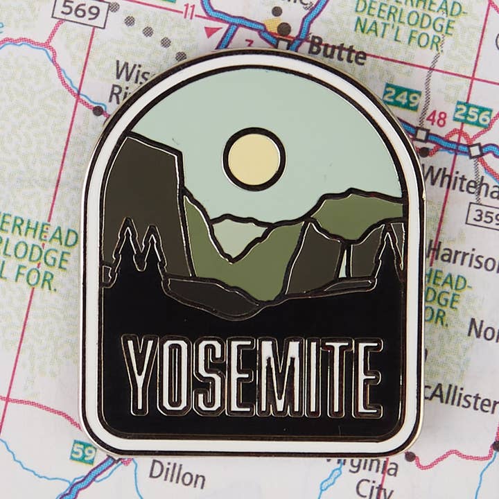 Yosemite National Park Emalj Pin för wholesale av Vagabond Heart