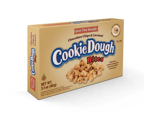 Long Island Candy Factory - Wholesale Chocolate - Taste Of Nature 12 Ct 3.1 Oz Theater Box Just The Dough Cookie Bites0