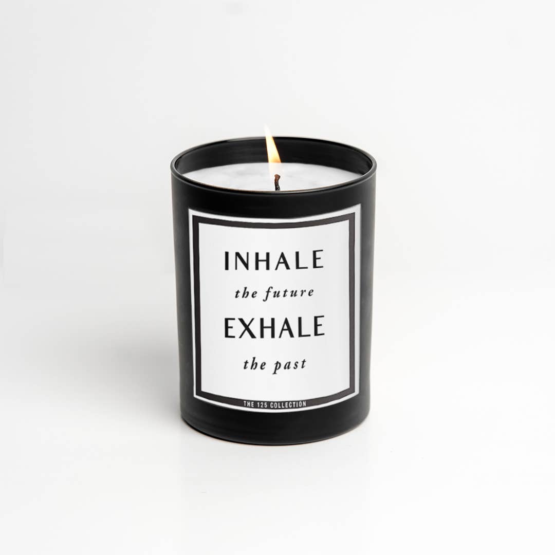 The 125 Collection - Wholesale Jar/Filled Candle - Inhale Future Exhale Past: 12 oz Soy Candle0