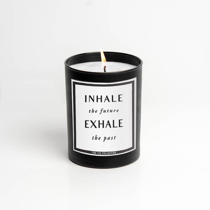 The 125 Collection - Wholesale Jar/Filled Candle - Inhale Future Exhale Past: 12 oz Soy Candle