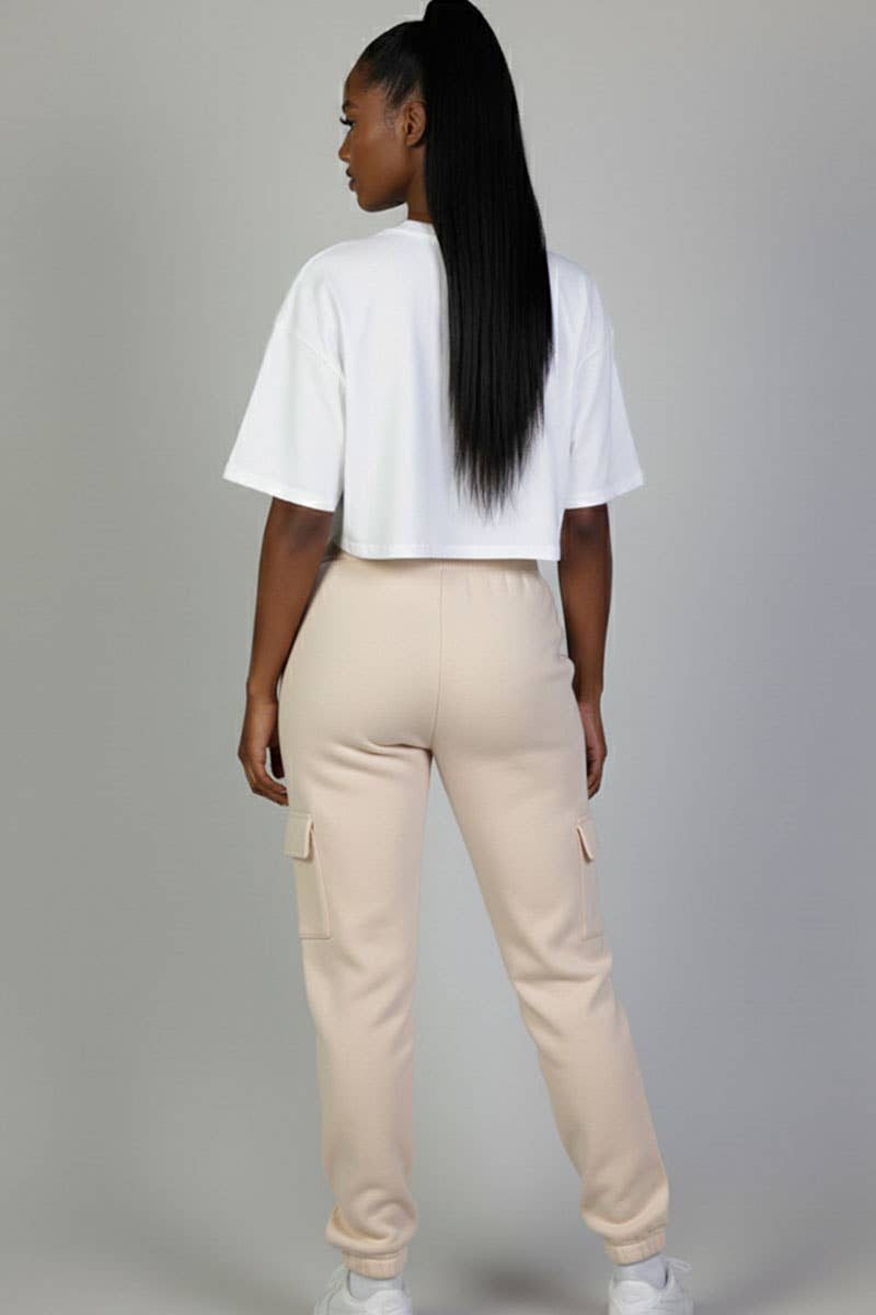 CAPELLA APPAREL - Wholesale Athletic Sweatpants/Joggers - Women's - Side Pocket Drawstring Waist Sweatpants14