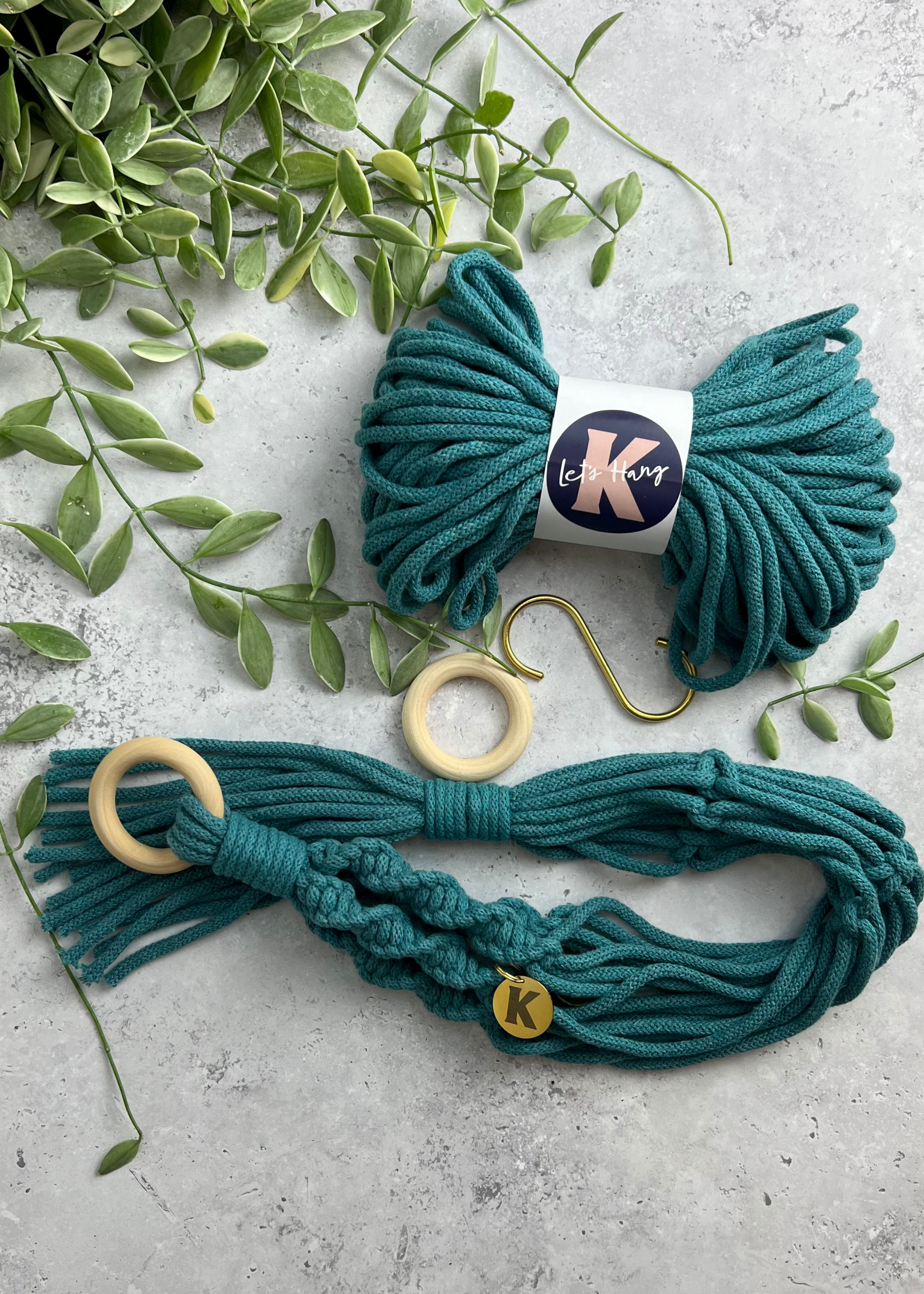 Knotted - Wholesale Doe-het-zelf-knutselset - Maak je eigen Macramé planthangerkit20