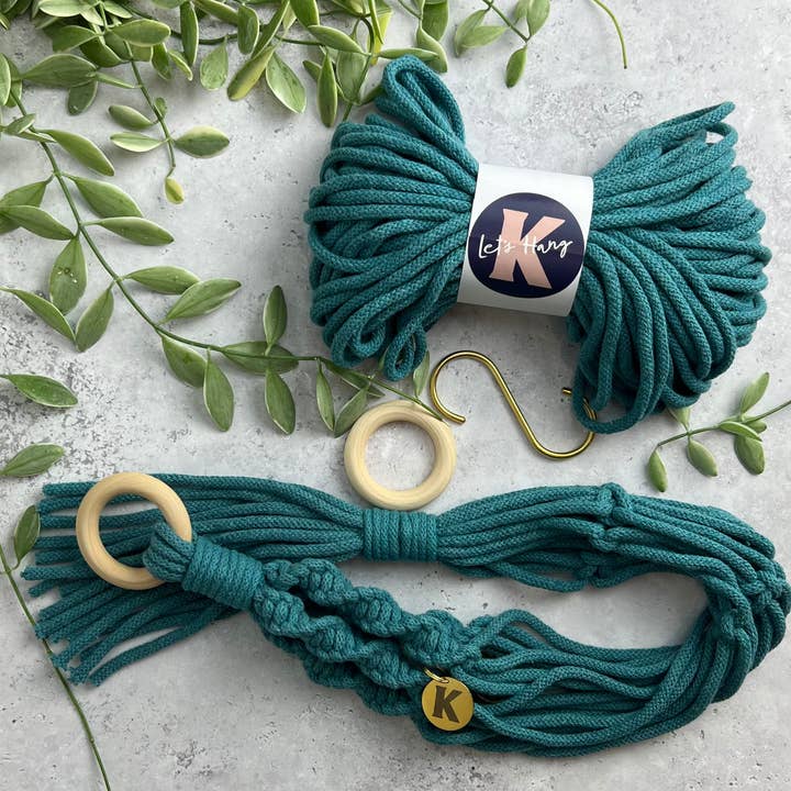 Knotted - Wholesale Doe-het-zelf-knutselset - Maak je eigen Macramé planthangerkit20