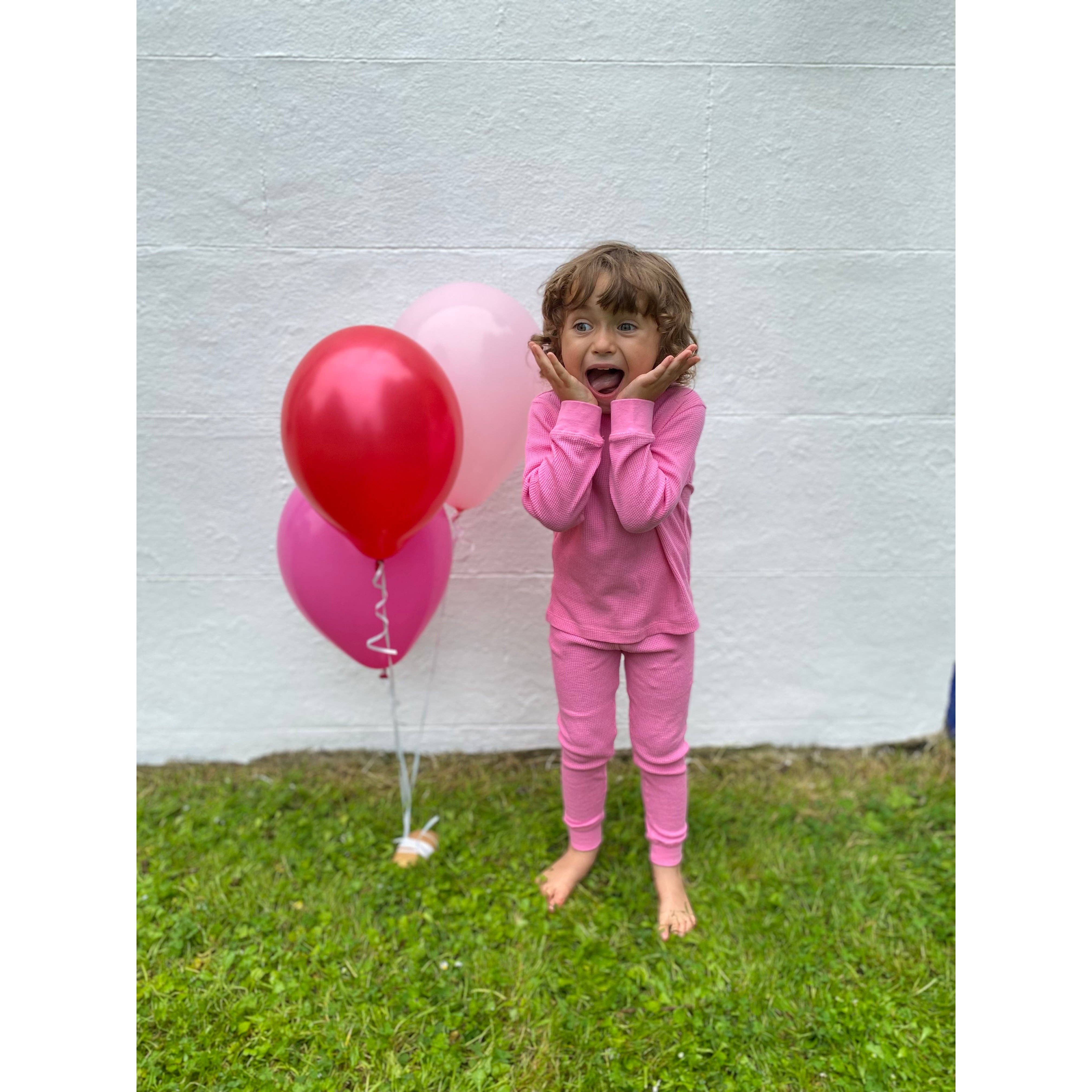 Slugs & Snails - Vente Ensemble haut et pantalon – enfant - NOUVEL ensemble en coton gaufré rose Bubble Gum (fuschia)2