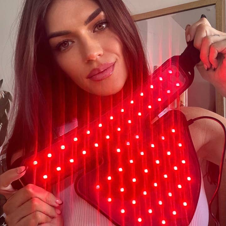 GLO24K - Wholesale Electronic Skincare Device - 7 Color LED Super Mask for the Neck, Chest & Décolleté1