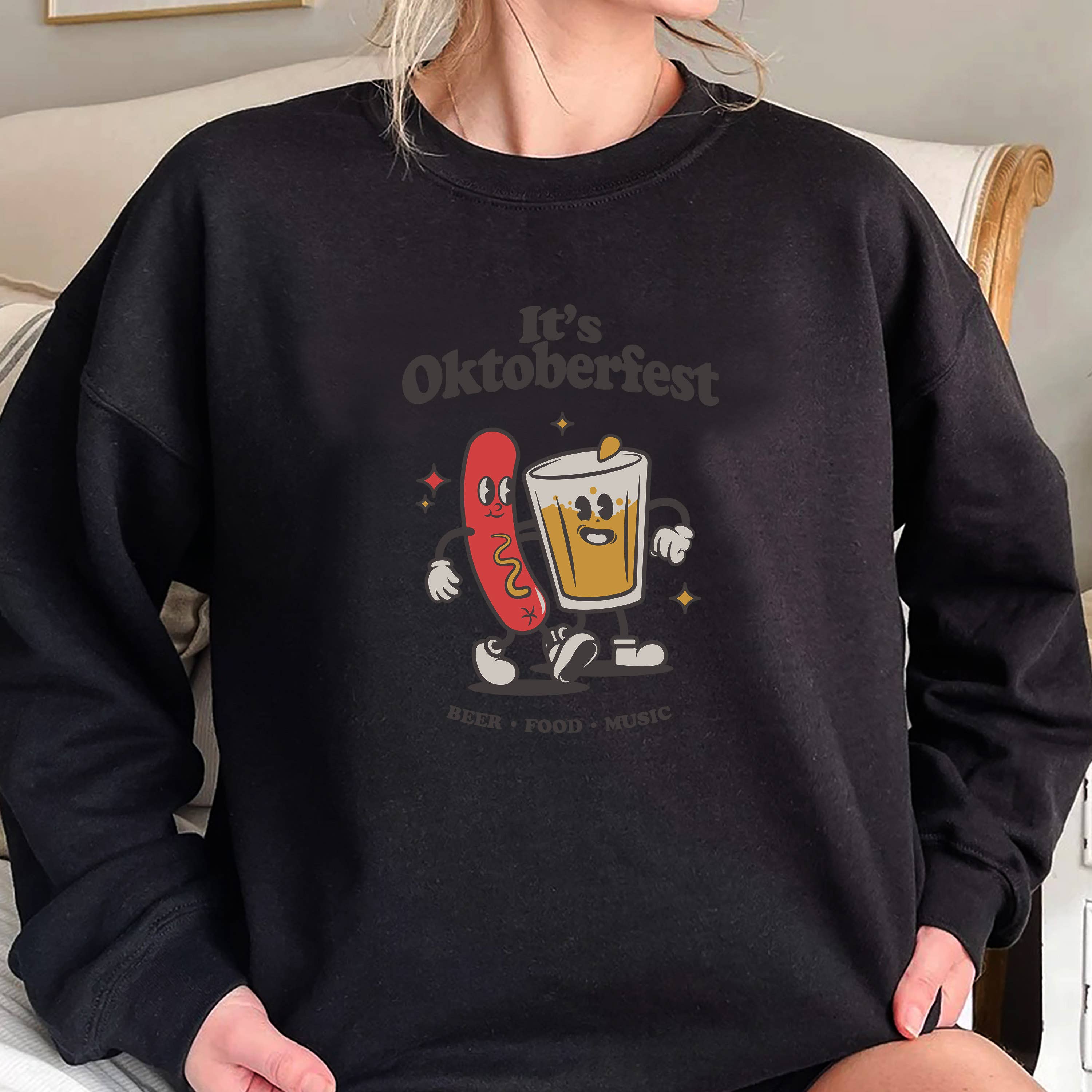STARCHIS - Wholesale Graphic Sweatshirt - Women's - Graphic sweatshirt - It's Oktoberfest1