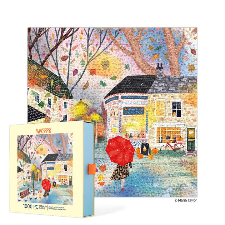 Pumpkin Spice Café 1000 Piece Puzzle for wholesale by WerkShoppe