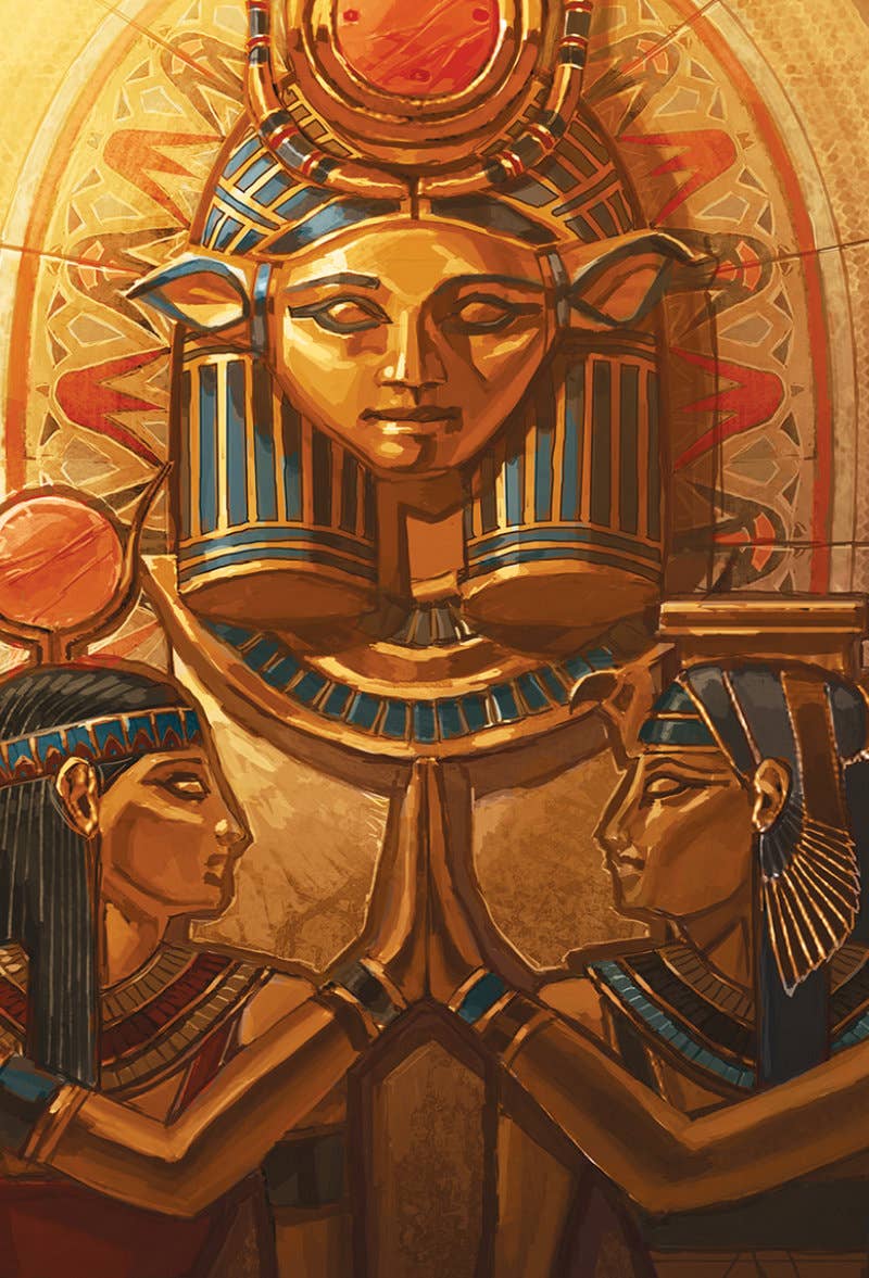 Cardshouse - Wholesale Tarot Cards - Isis Oracle Pocket Edition Cards Blue Angel8