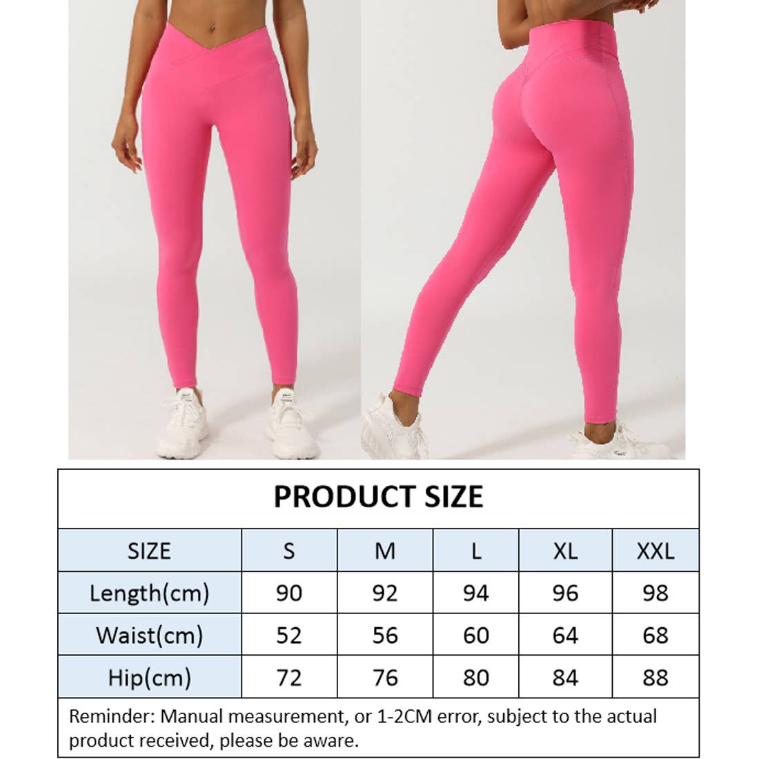 Sodalemon - Wholesale Sport-/loungelegging - Dames - Sportleggings met V-kruis taille en butting lift voor dames12