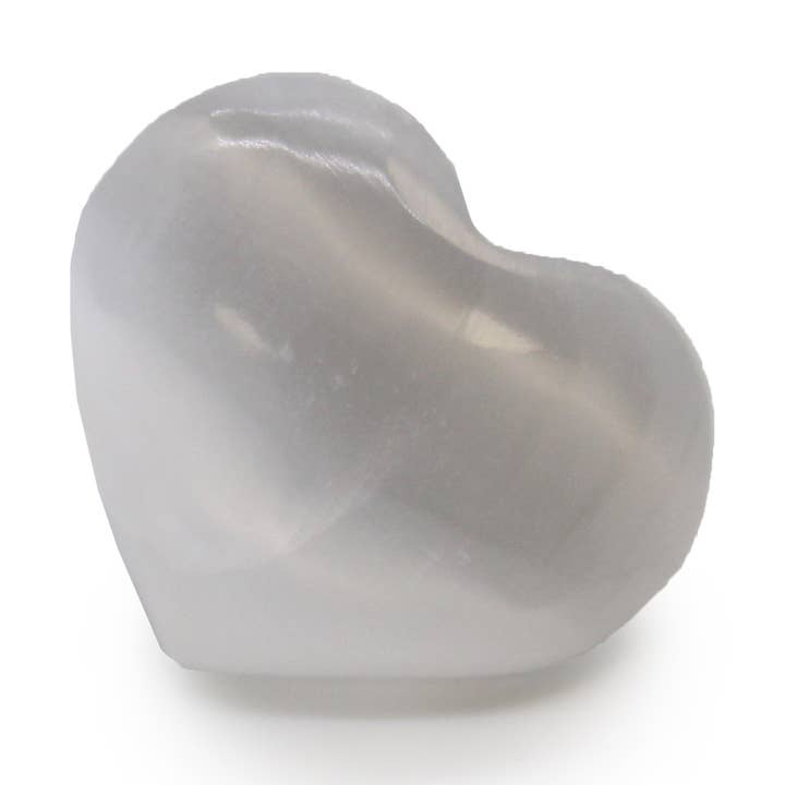 Ancient Wisdom – wholesale Spiritual stone/crystal – Selenite Heart - 3-4cm0