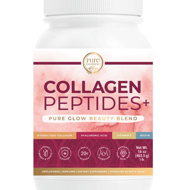 Pure Goddess Collagen Peptides Powder 7.8 Oz. for wholesale by Pure Goddess