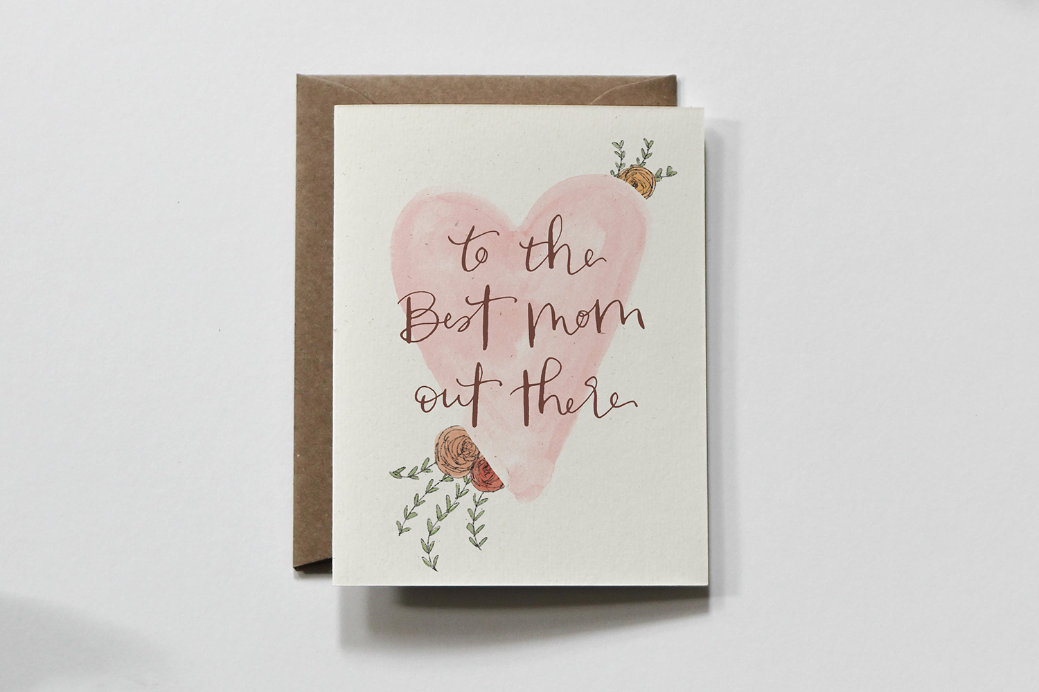 everglow handmade - Wholesale Mother's Day Card - Best Mom Out There | Mother's Day Greeting Card1