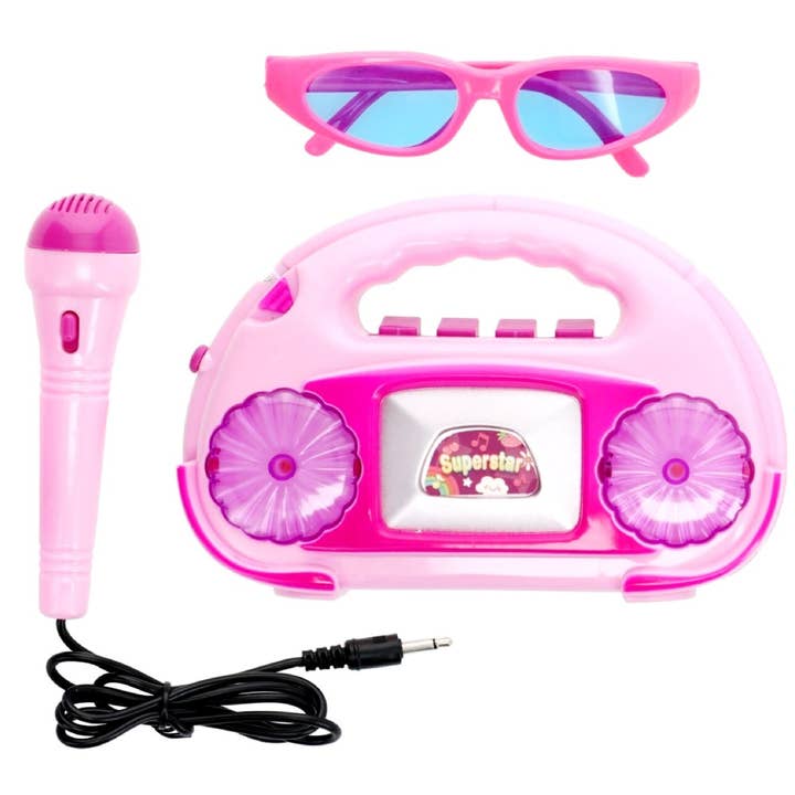 Queen Esther's Essentials - Wholesale Musical Toy - Kids & Baby - Singer Playset Toy boombox, Singer Playset For Kids, Rocksta2