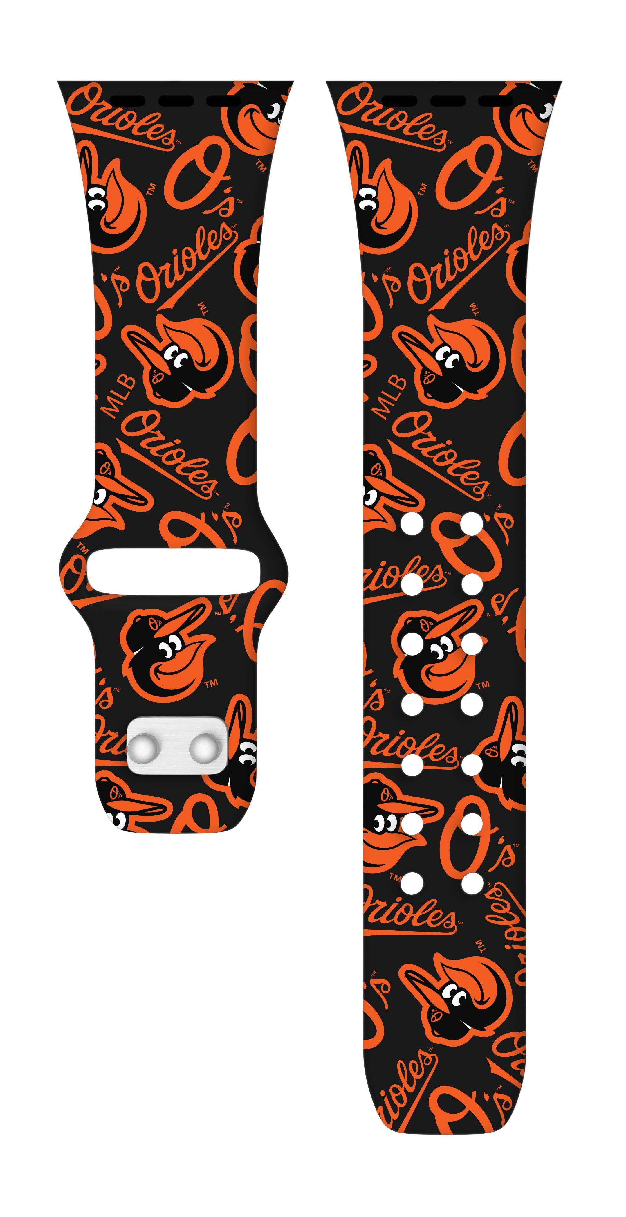 Game Time Bands - Vendita all'ingrosso Cinturino/fascia per orologio - Unisex - Cinturino Apple Watch HD Baltimore Orioles15