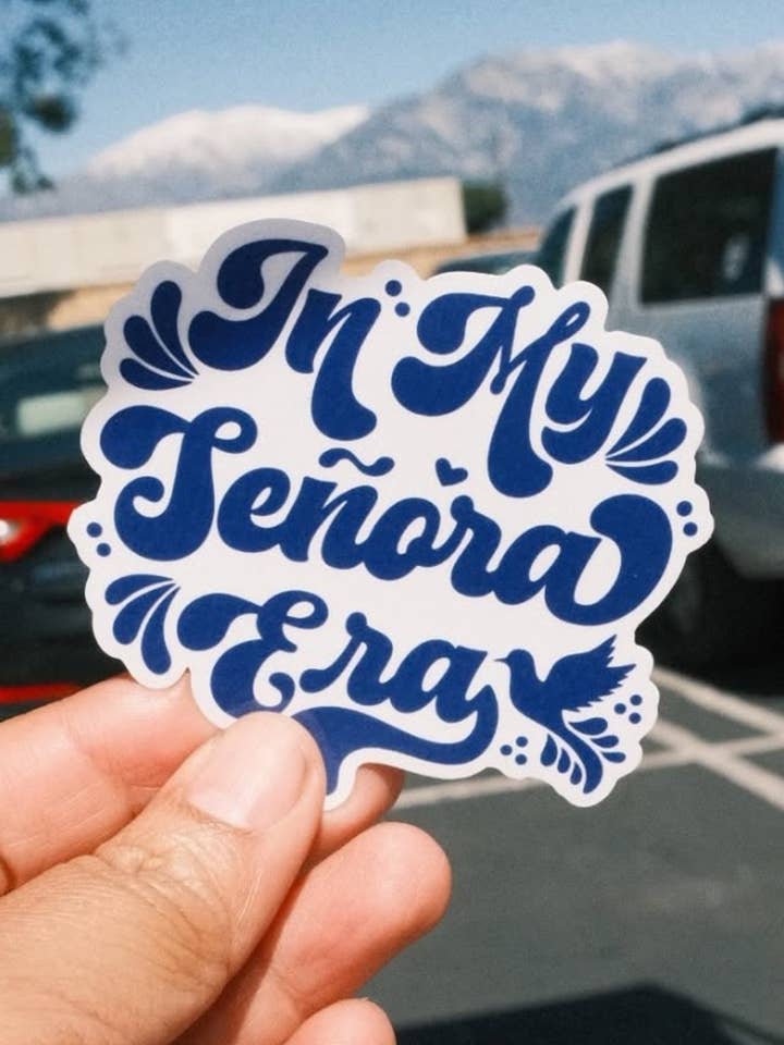 In My Señora Era – Vinyl Sticker for wholesale by Paradise Stationery LLC