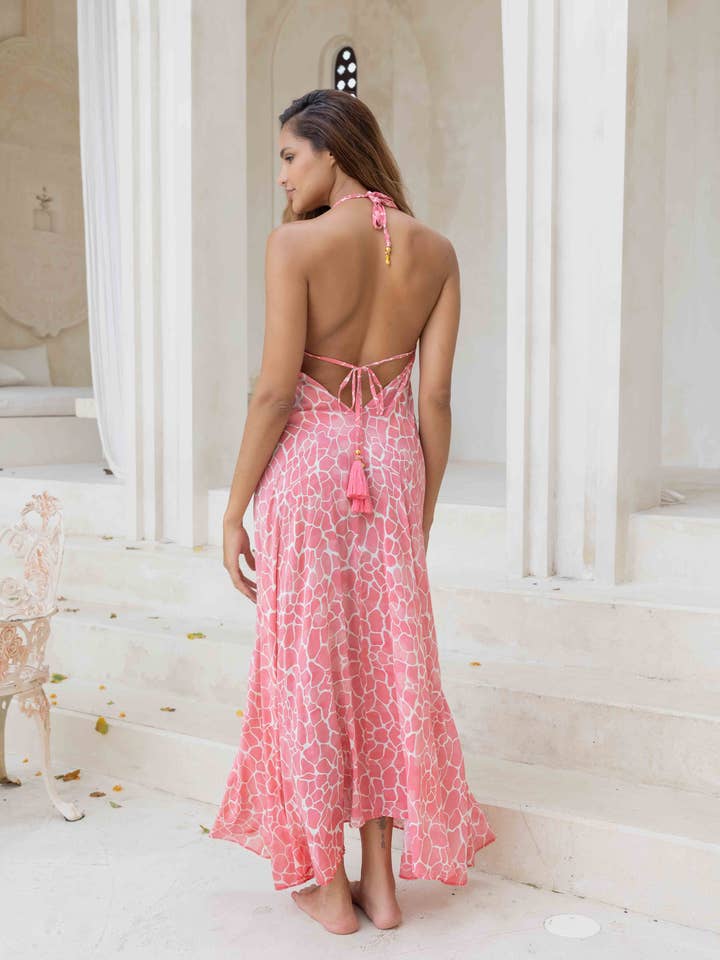 Sophia Alexia - Wholesale Dress - Women's - CANDY PEBBLES SILK IBIZA DRESS1