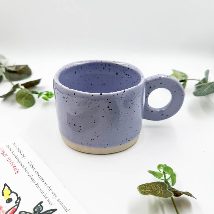 Chow's Stories - Wholesale Coffee Mug - Speckled pastel ceramic mug, Speckle handmade mug6