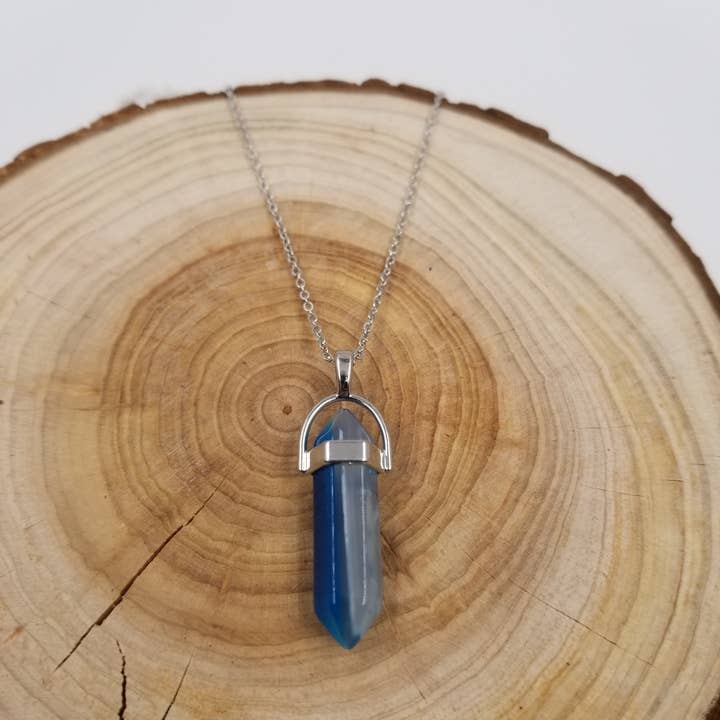 CHAKRA JEWELRY - Wholesale Pendant/Charm Necklace - Natural Healing Stone Pendant Necklace