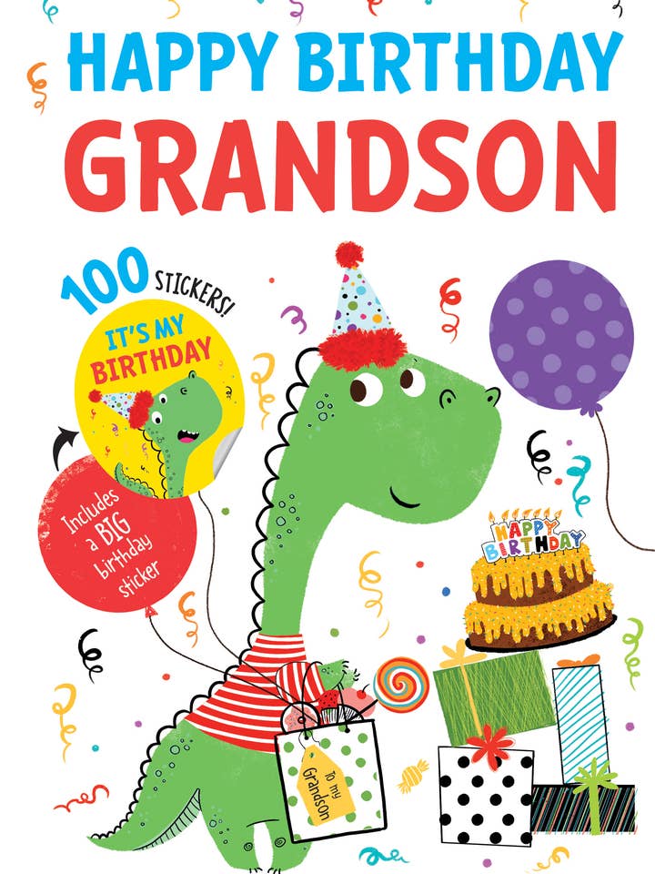 Happy Birthday Grandson for wholesale by Sourcebooks