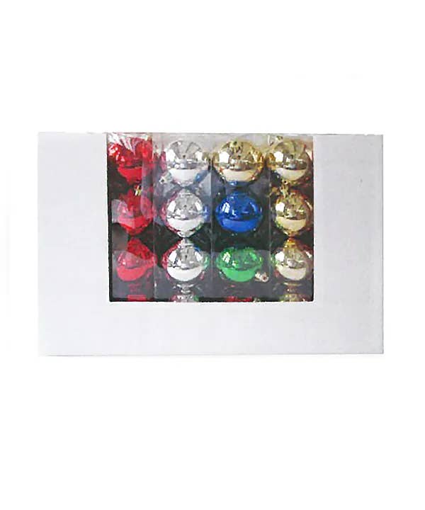 Kurt S. Adler, Inc. - Wholesale Ornament - 80MM SHATTERPROOF BALLS 4PC 4/A
