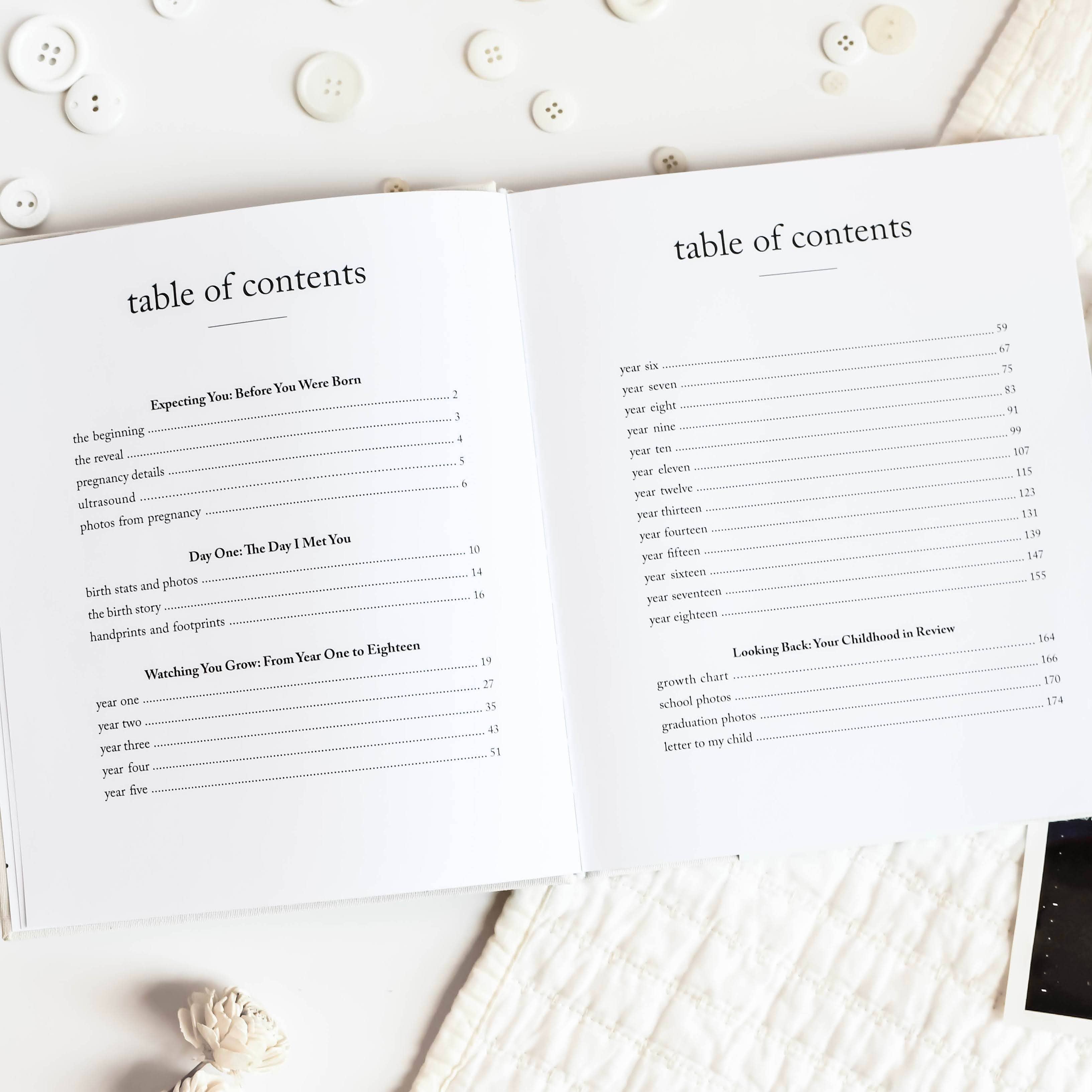 Duncan & Stone Paper Co. - Wholesale Memory Book - Kids & Baby - Baby Memory Book for New Mom Gift | Baby Photo Album5