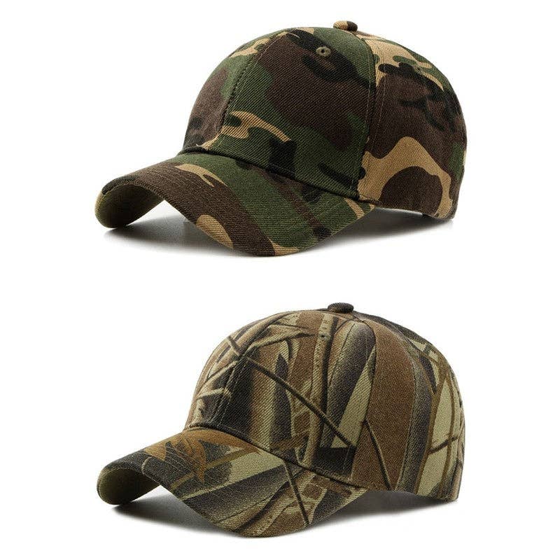 Sheer Trend – wholesale Baseballkeps - Dam – Sommar utomhus kamouflage solhatt4