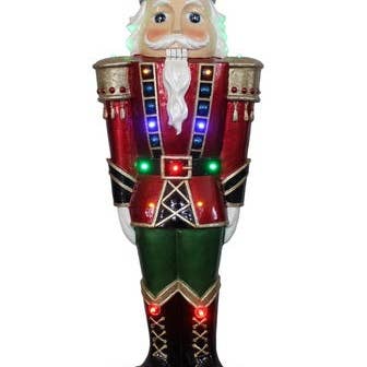 Hi-Line Gift Ltd. - Wholesale Holiday Nutcracker - Nutcracker With Led Lights