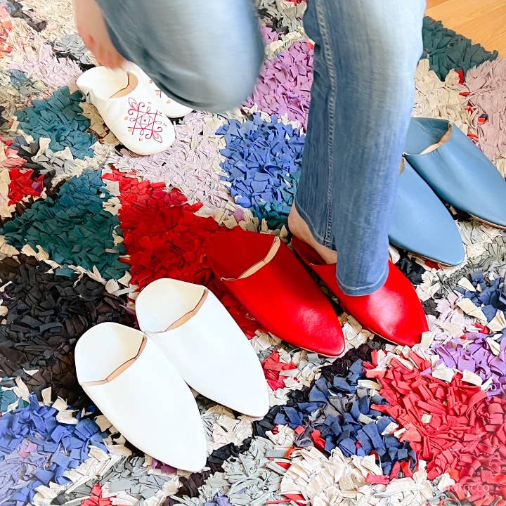 dear Morocco - Wholesale Mules - Women's - Moroccan Traditional Babouche // Beldi // Nuss Nuss