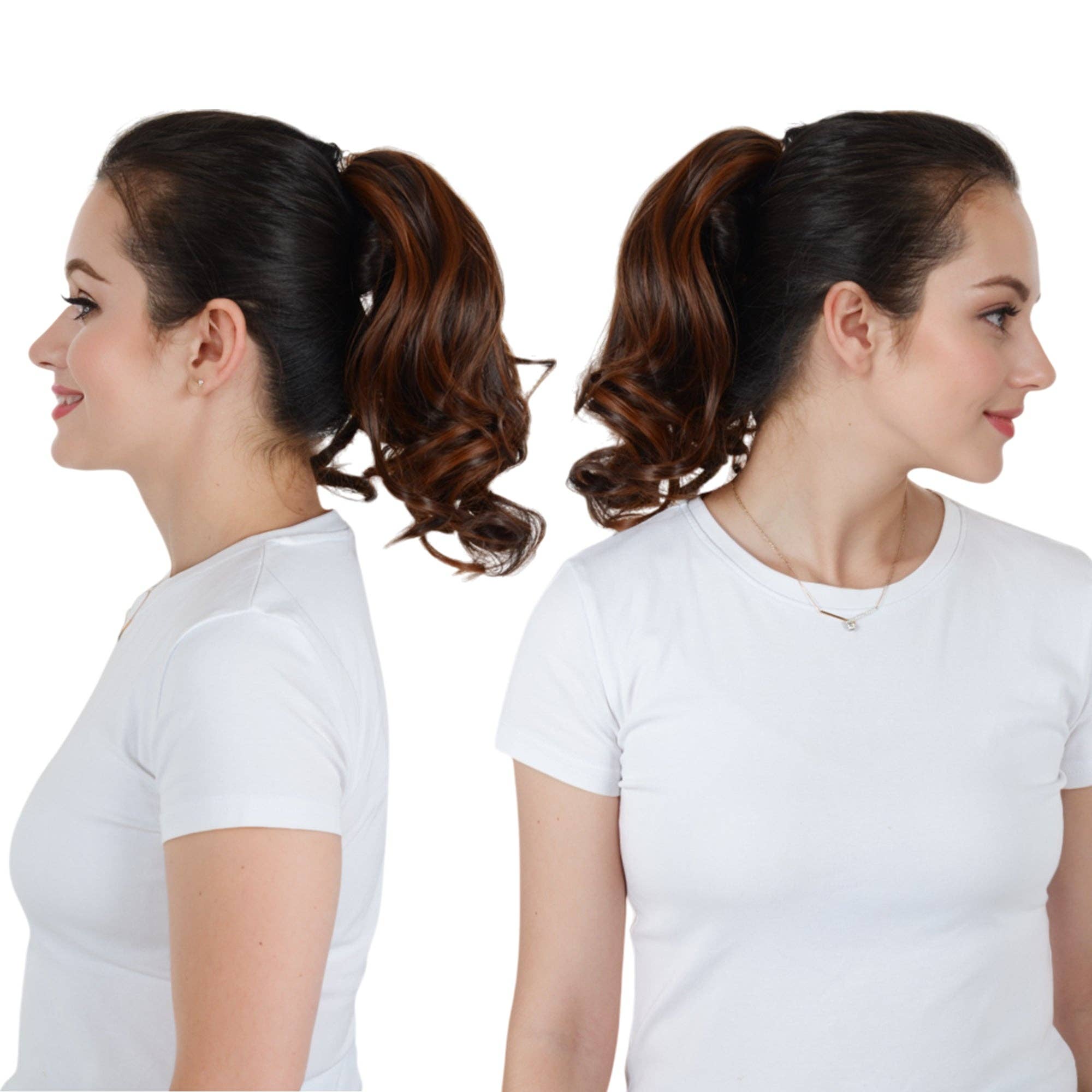 AK Brand - Wholesale Hair Extensions - Claw Clip Curly Ponytail Extension 9" Synthetic Hairpiece2