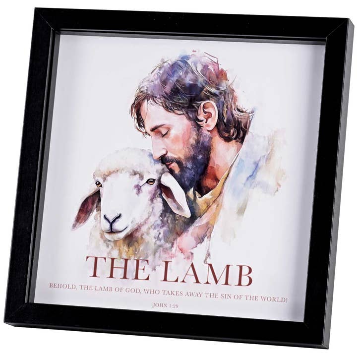 Framed Art Behold The Lamb Of God and other Purchase Wholesale lamb of god. Free Returns & Net 60 Terms on Faire trending on Faire.