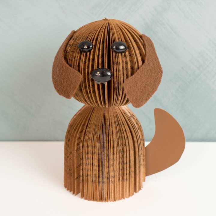 Root To Vine – wholesale Dekorativt bordsobjekt – Boka hundhyllskötare-Litterär hundälskarepresent-semestergåva1